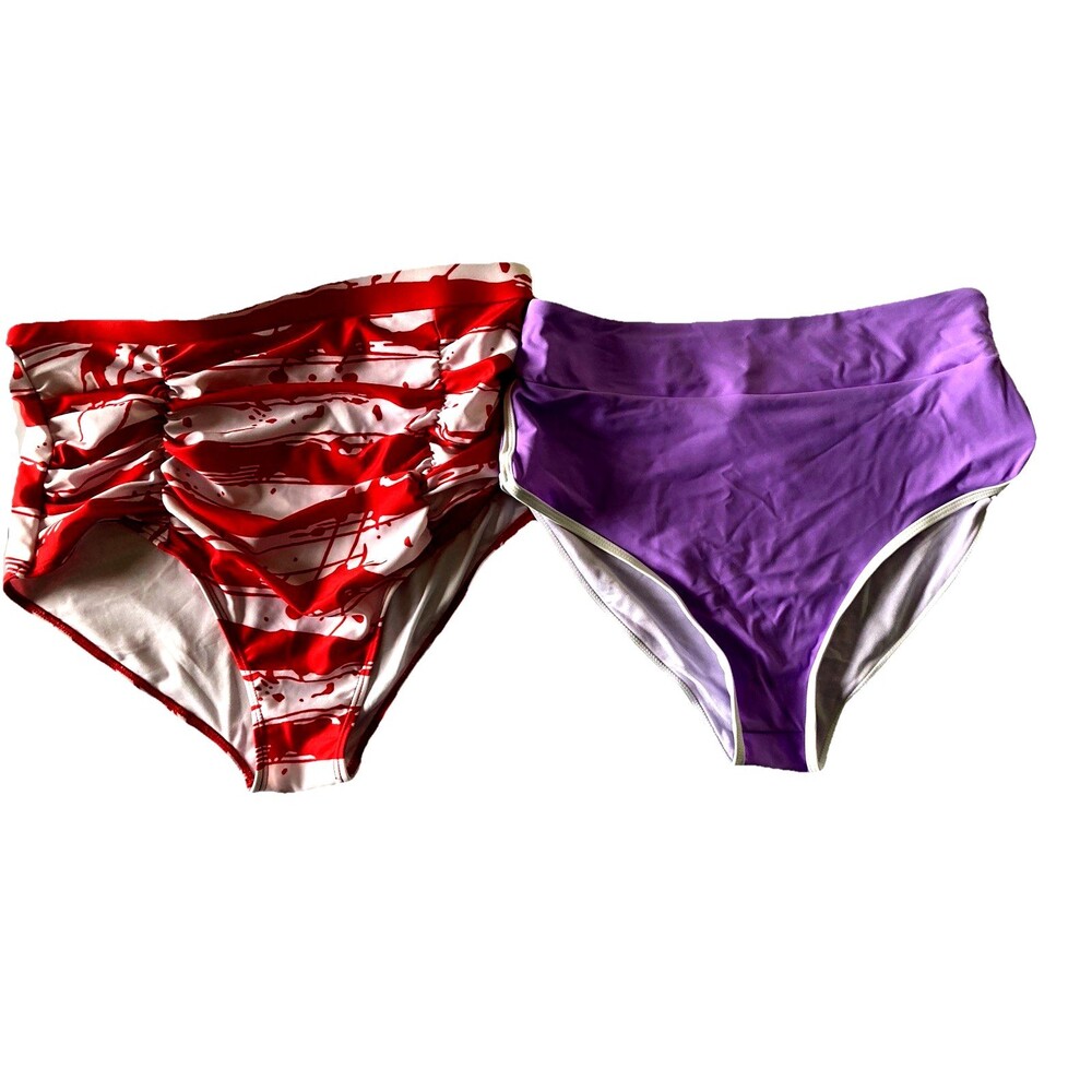 Unbranded Bathing Suit Bottoms Women L & XL Large NWOT & XL Excellent Condition